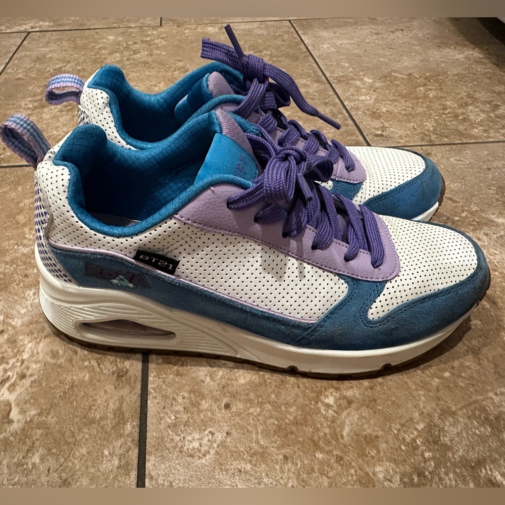 BT21 BTS Koya Skechers wedge sneakers 7